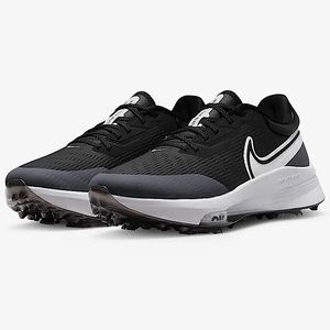 Nike Air Zoom Infinity Tour NEXT% Golf Shoes Black White Gray Size 11.5 NWOT